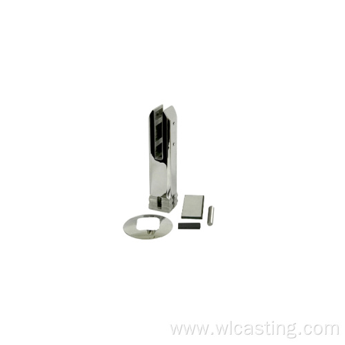 Precision casting stainless steel glass clamp faucet